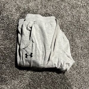 Grey under armour joggers